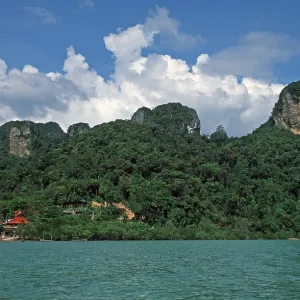 Mountains, sea, Railay East, two years in front of the tsunami Mountains, sea, Railay East, two years in front of the tsunami