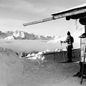 Mt Hochkoenig from the Heinrich Hackel hut