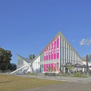 Multipurpose hall Hyparschale Print, Magdeburg, Germany