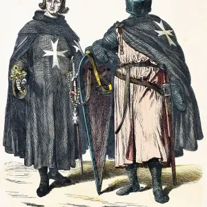 12th-13th Century Knight Print 12th-13th Century Knight Print