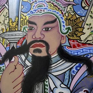 Mural painting, Wat Pho, Temple of the Reclining Buddha