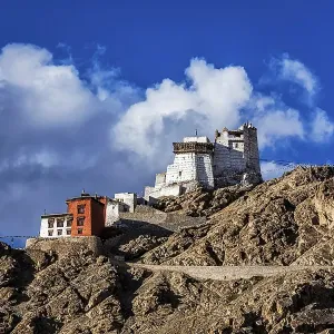 Namgyal Tsem gompa and fort. Leh