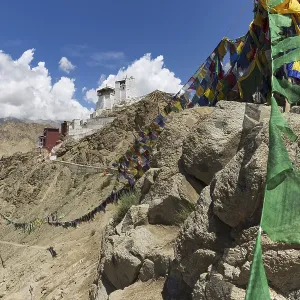 Namgyal Tsemo Gompa Monastery, Tsenmo Hills
