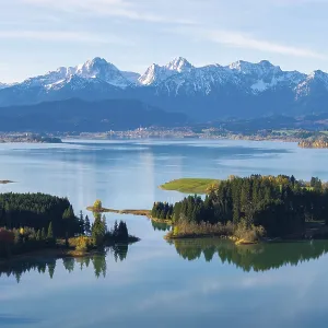 Illasbergsee Lake Print, Bavaria, Germany