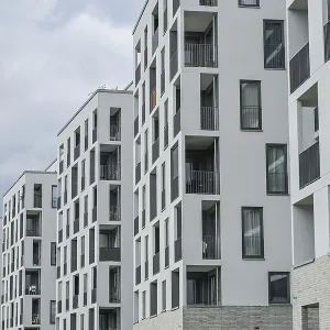New buildings, Lauterplatz, Friedenauer Hohe development area