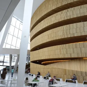 New Opera House, interior, Oslo, Norway, Europe