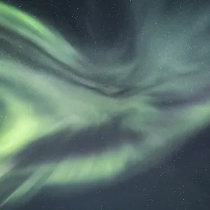 Night view (Aurora borealis) starry sky Night view (Aurora borealis) starry sky