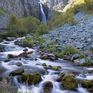Njupeskaer, the highest waterfall in Sweden Njupeskaer, the highest waterfall in Sweden