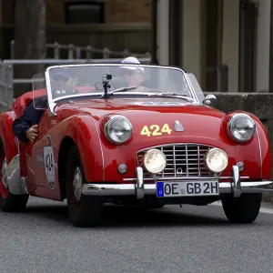 No.424, Triumph TR 3 Sports, built in 1956 No.424, Triumph TR 3 Sports, built in 1956