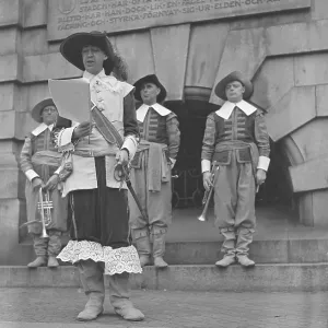 Historical Reenactment in Norrkoping, 1941 Print