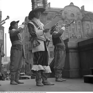 Historical Reenactment in Norrkoping, 1941 Print
