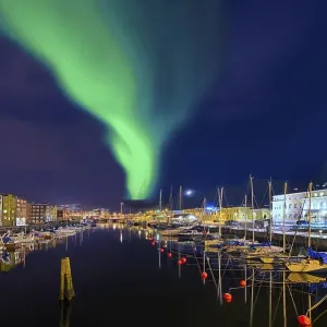 Northern lights in Trondheim Norway Northern lights in Trondheim Norway