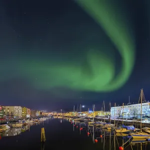 Northern lights in Trondheim Norway Northern lights in Trondheim Norway