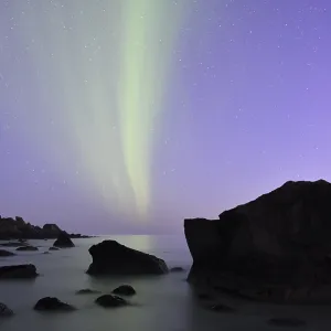 Northern Lights on Utakleiv Beach Northern Lights on Utakleiv Beach