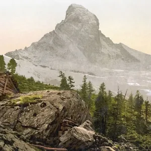 Obere Staffelalp, with Matterhorn