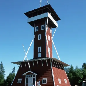 Observation tower on Hogkullen Observation tower on Hogkullen