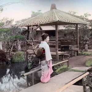Okano garden, Negishi, Tokyo, Japan, Asia