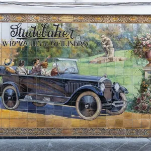 Old advertising Studebaker automobiles