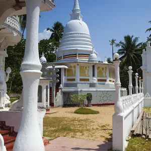 Old Buddhist temple complex of Sri Pushparama Maha Viharaya