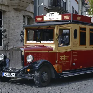 Old bus for city tours, Weimar Old bus for city tours, Weimar