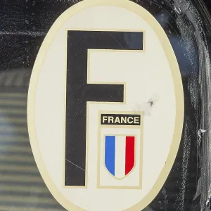 Classic Car French Licence Plate Print Classic Car French Licence Plate Print