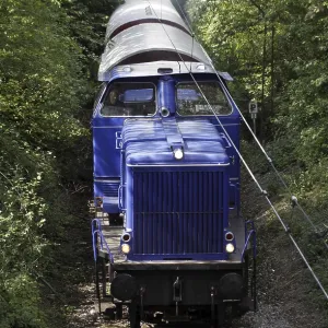 Old diesel locomotive of the Lippische Landesbahn Old diesel locomotive of the Lippische Landesbahn
