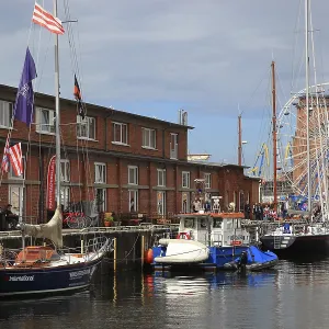 Wismar Old Harbour Print, Mecklenburg-Vorpommern Germany Wismar Old Harbour Print, Mecklenburg-Vorpommern Germany