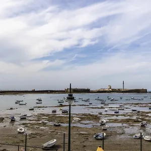 An old historic town. The skyline along the city beach and promenade shows its former glory An old historic town. The skyline along the city beach and promenade shows its former glory