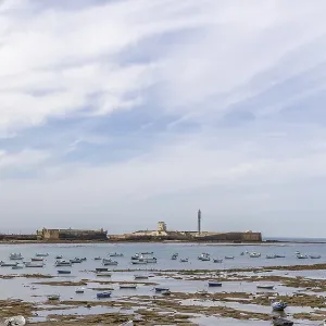 An old historic town. The skyline along the city beach and promenade shows its former glory An old historic town. The skyline along the city beach and promenade shows its former glory
