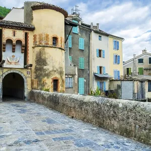Old rustic village of Entrevaux