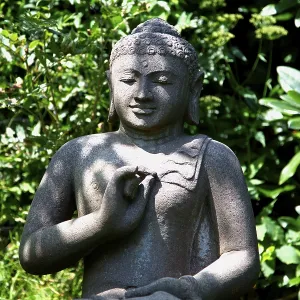 Old stone Buddha from Bali