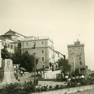 Old town, historical photo summer 1961