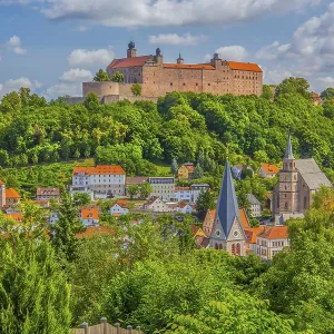 Old town view with the Plassenburg