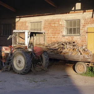 Old tractor Old tractor