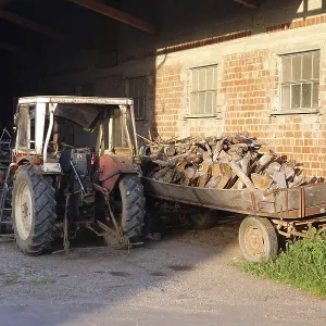 Old tractor Old tractor