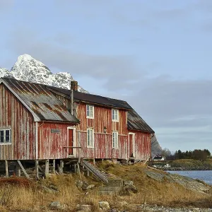 Old wooden house on the seashore Old wooden house on the seashore