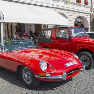 Oldtime Jaguar 4. 2 E-Type Convertible