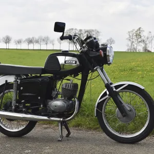 Oldtimer, DDR motorbike MZ TS 125 Oldtimer, DDR motorbike MZ TS 125