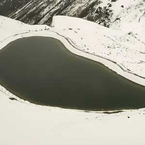 Onset of winter in May, Riezler Alpsee Onset of winter in May, Riezler Alpsee