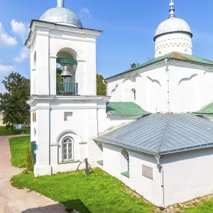Orthodox church of St. Nicholas at the Izborsk medieval fortress Orthodox church of St. Nicholas at the Izborsk medieval fortress