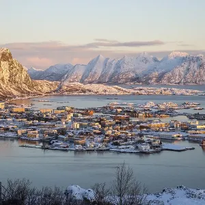 Ortsansicht, Svolvaer, Lofoten