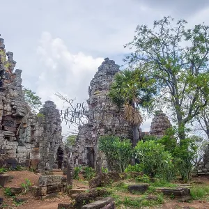 Pagoda of the Wat Banan Print, Cambodia Pagoda of the Wat Banan Print, Cambodia