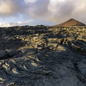 pahoehoe at Montana de Prim, La Restinga pahoehoe at Montana de Prim, La Restinga
