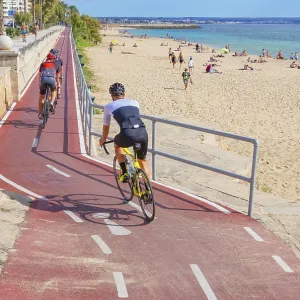 Palma Beach Print, Mallorca, Spain Palma Beach Print, Mallorca, Spain