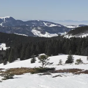 Panorama of Belchen and Vosges Panorama of Belchen and Vosges