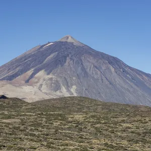 Panorama from the east over the Teide National Park