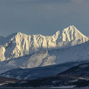 Panorama at Ramfjordbotn, Troms, Norway