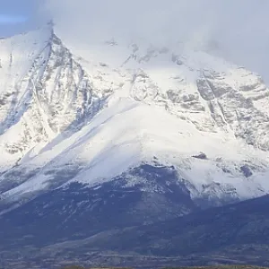 Panoramic Print of Patagonian Mountains
