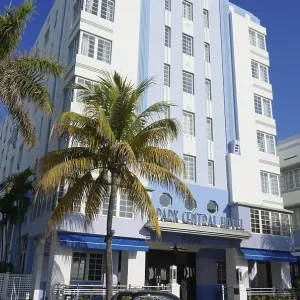 Park Central Hotel Print, Art Deco Architecture, Miami Beach
