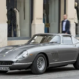 Vintage Ferrari 275 GTB4 in Munich, Germany Print Vintage Ferrari 275 GTB4 in Munich, Germany Print